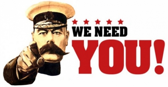 We need you