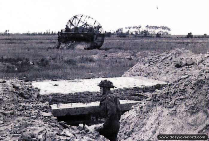 Photo du site en 1944